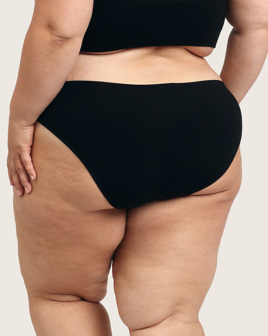 Period & Leak Proof - Classic Bikini - Light - Moderate - Black